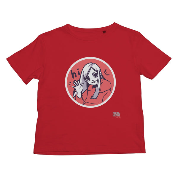 Anime Girl: Amelia Kids T-Shirt