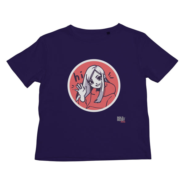 Anime Girl: Amelia Kids T-Shirt