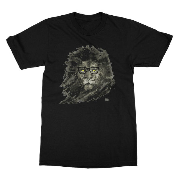 Cosmic Hipster Lion T-Shirt