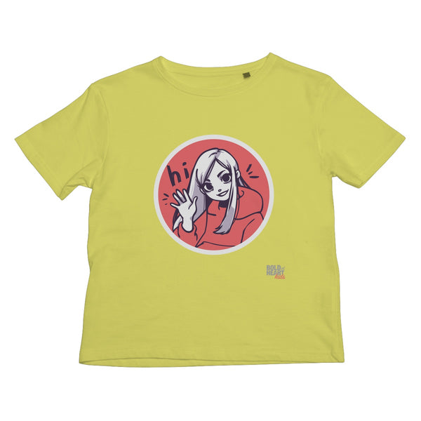 Anime Girl: Amelia Kids T-Shirt