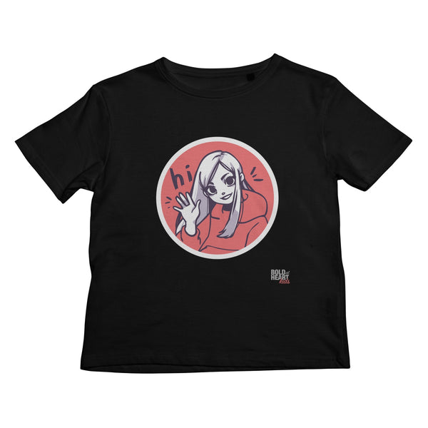 Anime Girl: Amelia Kids T-Shirt